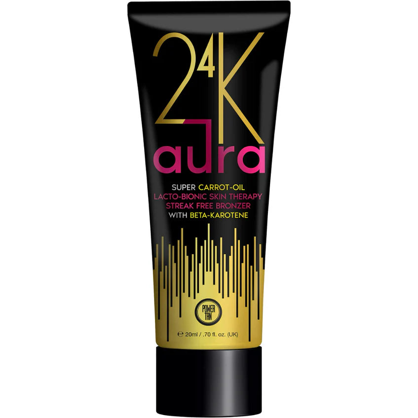 24K Aura Carrot Oil Accelerator Bottle