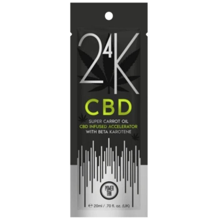 24K CBD Tanning Accelerator Sachet